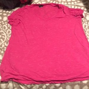 pink torrid v neck